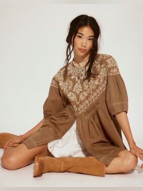 Free People Orson Mini Dress